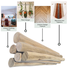 Load image into Gallery viewer, 6 Pack 17&quot; Faux Fireplace wood, Decorative Fire Logs, Craft wood
